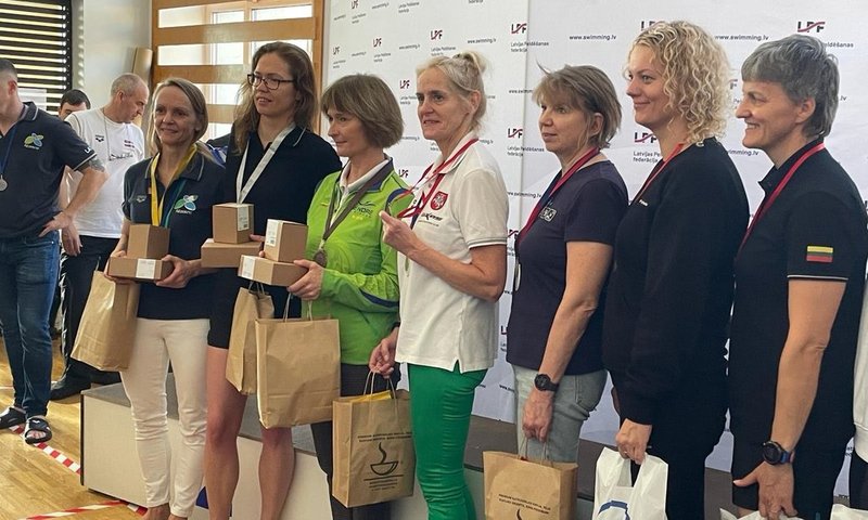 XIV Baltic States Open Masters Swimming Championship AMBER Cup 2024